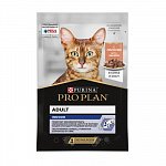 Pro Plan Housecat Про План для домашних кошек, лосось, соус