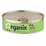 ORGANIX Органикс  консервы с цыплёнком и лососем для котят, 100гр