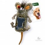 GiGwi Игрушка для собак Мышь с большой пищалкой 33см, серия PLUSH FRIENDZ
