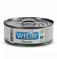 Farmina Vet Life Obesity Фармина консервы при избыточном весе для кошек