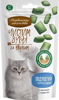 Деревенские лакомства подушечки с кремом из говядины