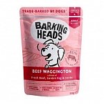 Barking Heads паучи для собак с говядиной и бурым рисом