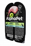 AlphaPet Superpremium влажный корм для собак с чувствительным пищеварением, кролик и яблоко