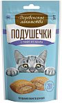 Деревенские лакомства подушечки для кошек с пюре из краба, 30гр