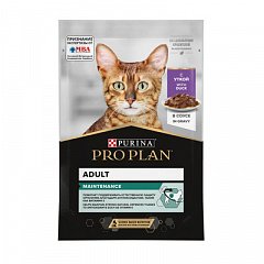 Pro Plan Adult Про план для взрослых кошек, утка, соус