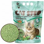 Cat Step Наполнитель комкующийся растительный Tofu Green Tea