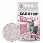 Cat Step Наполнитель комкующийся минеральный Compact White Baby Powder