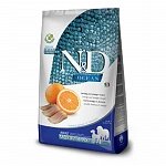 Farmina N&D Фармина корм для взрослых собак средних и крупных пород, сельдь и апельсин