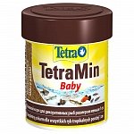TetraMin Baby микро хлопья корм для молодых тропических рыб