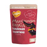 Мнямс пауч для собак томленая телятина в соусе "Максимум вкуса"