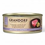 Grandorf Грандорф консервы для кошек, филе тунца с мидиями 70г