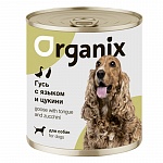  ORGANIX Органикс консервы для собак рагу из гуся с языком и цуккини