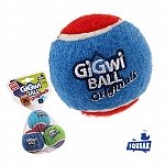 GiGwi Игрушка для собак Три мяча с пищалкой 4,8см, серия GiGwi BALL Originals