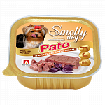 Smolly Dog Pate паштет для собак Телятина с кроликом