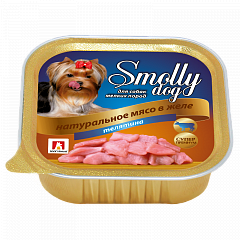 Smolly Dog влажный корм для собак натуральное мясо в желе Телятина