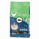 Van Cat наполнитель комкующийся для кошек, без пыли, с ароматом соснового леса, пакет