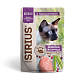 Sirius влажный корм для стерилизованных кошек с индейкой и курицей, соус