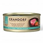 Grandorf Грандорф консервы для кошек, филе тунца с лососем 70г