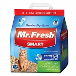 Mr.Fresh Smart Наполнитель для короткошерстных кошек 