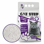 Cat Step Наполнитель комкующийся минеральный Compact White Lavender