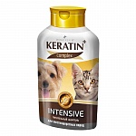 KERATIN+ Intensive Шампунь для жесткошерстных кошек и собак 400мл