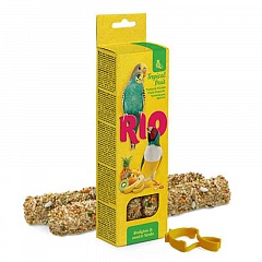 RIO палочки для волнистых попугайчиков и экзотов с тропическими фруктами