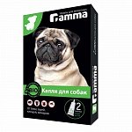 Gamma Гамма капли БИО для собак от внешних паразитов, 2 пипетки по 1мл. арт. 12302001