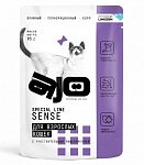 AJO Sense влажный корм для кошек с чувствительным пищеварением кусочки в соусе