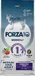 Forza10 Monodiet Sensitive Skin Medium Dog сухой корм для собак средних пород Анчоус