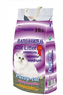 Pussy-cat наполнитель комкующийся