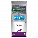 Farmina Vet Life Dog Oxalate Фаримна корм для собак для лечения и профилактики МКБ уратного, оксалатного и цистинового типа