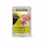  Statera Статера сбалансированный влажный премиальный корм для стерилизованных кошек и кастрированных котов с индейкой в желе, пауч, 85гр