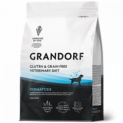 Grandorf VET DERMATOSIS сухой корм для собак при дерматозах и выпадении шерсти