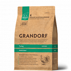 Grandorf сухой корм для собак крупных пород Индейка