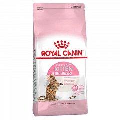 Royal Canin Kitten Sterilised корм для стерилизованных котят с момента операции до 12 месяцев
