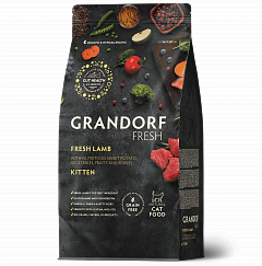 Grandorf Fresh Грандорф Фреш беззерновой корм для котят, ягненок с бататом