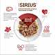 Sirius влажный корм для взрослых кошек мясной рацион, соус