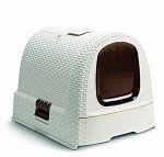 Curver Pet LifeТуалет-домик для кошек кремово-коричневый, 51x39x40 см