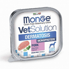 Monge VetSolution Dog Dermatosis влажный корм для собак при заболеваниях кожи