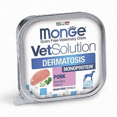 Monge VetSolution Dog Dermatosis влажный корм для собак при заболеваниях кожи