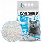 Cat Step Наполнитель комкующийся минеральный Compact White Original