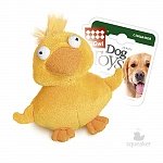 GiGwi Игрушка для собак Утёнок с пищалкой 11см, серия PLUSH FRIENDZ