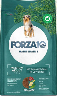 Forza10 Maintenance Medium Adult сухой корм для собак средних пород Оленина и картофель