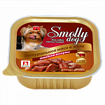Smolly Dog влажный корм для собак натуральное мясо в желе Говядина ассорти