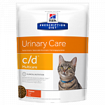 Hill's Urinary care c/d Хиллс сухой корм для кошек при МКБ с курицей