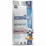 Forza10 Medium Diet Форза сухой полнорационный гипоаллергенный корм для взрослых собак средних пород с ягнёнком