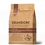 Grandorf Грандорф корм для собак средних и крупных пород, утка с индейкой