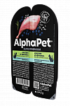 AlphaPet Superpremium влажный корм для кошек с чувствительным пищеварением, кролик и черника