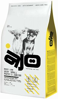 AJO Very Small Puppy & Junior сухой корм для щенков миниатюрных пород С гречкой
