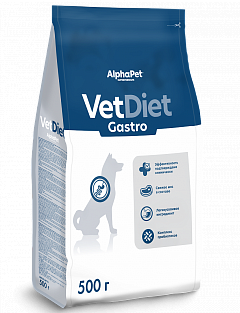 AlphaPet VetDiet Gastro сухой корм для собак при проблемах ЖКТ